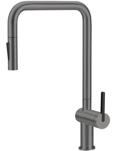 Deante Momi virtuves jaucējkrāns ar izvelkamu snīpi BKM_D73N