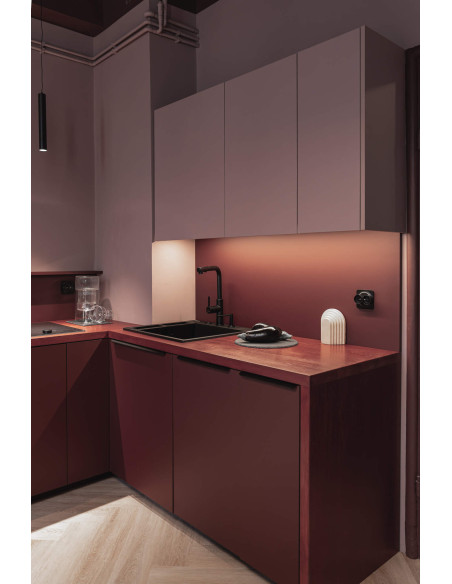 Deante Momi virtuves jaucējkrāns ar izvelkamu snīpi BKM_N73M