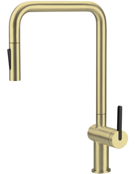 Deante Momi virtuves jaucējkrāns ar izvelkamu snīpi BKM_R73N