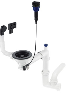 Deante Space-Saver Granīta izlietnes notekas komplekts, 1 bļoda - Space-Saver ZXY_N972