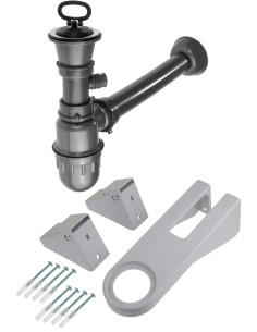 Deante Steel izlietnes atkritumu komplekts, ZYK_010B ZXY_9969