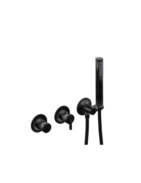 Deante Silia potinkinis dušo komplektas su dušo galvute – su horizontaliu maišytuvu NQS_N0YK - 4