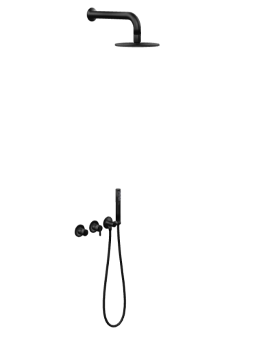 Deante Silia potinkinis dušo komplektas su dušo galvute – su horizontaliu maišytuvu NQS_N0YK - 5