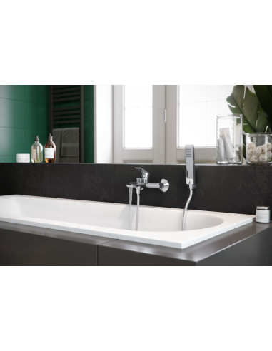 Aurum Slim taisnstūra vanna 150x70 cm, balta, spīdīga - 2