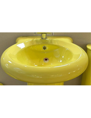 Ceramic sink 66x63cm, Gravena Conio, yellow - 2