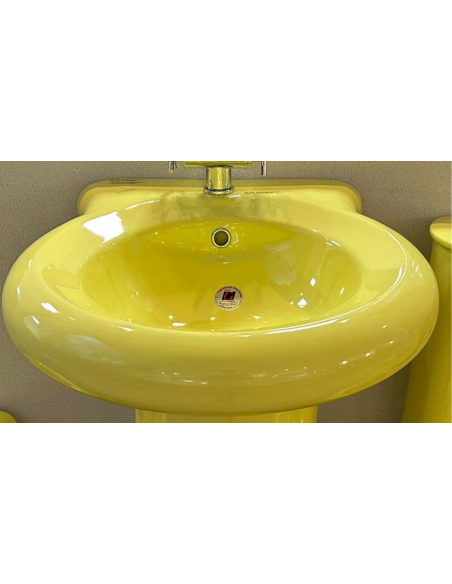 Ceramic sink 66x63cm, Gravena Conio, yellow - 2 Ceramic sink 66x63cm, Gravena Conio, yellow - 2