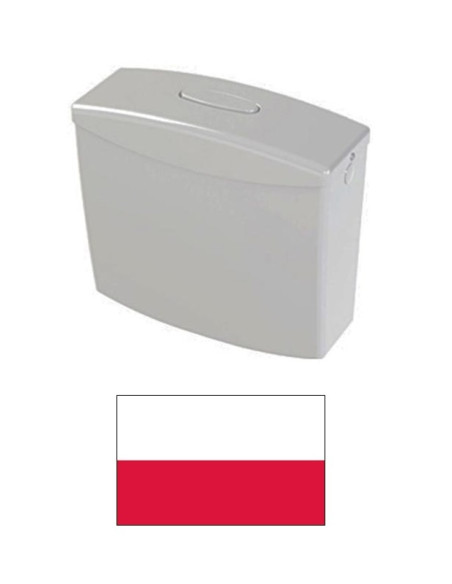 WC skalojamā tvertne, balta 600-90001M99, 99 M