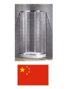 Shower wall 80cm for semicirc.cubicles, FLORY - 1