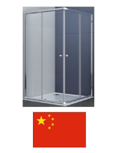 Dušas siena 90cm kantainai kabīnei, FLORY - 1