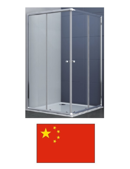 Shower doors 90cm for square cubicles, FLORY
