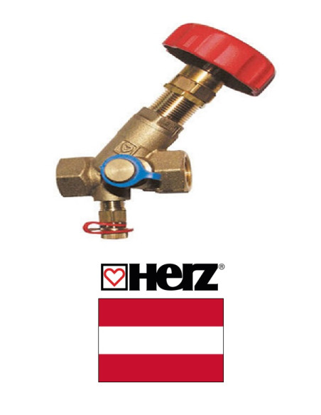Balancing valve Y-type 1* 1411753, HERZ 4117