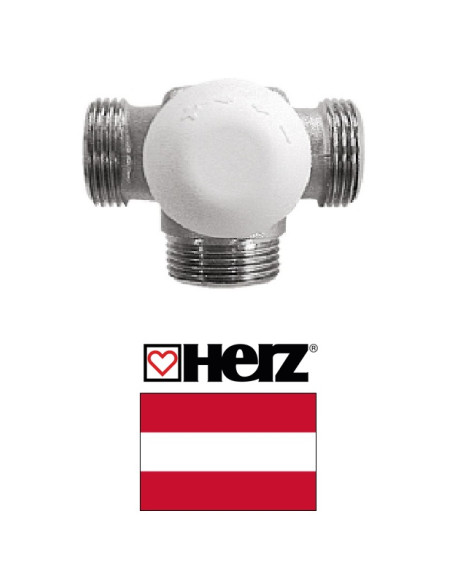 Thermostat ventil 3-way 3/4 1776145K, HERZ-TS3D