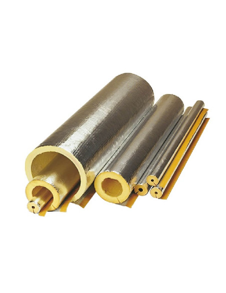 Thermal pipe insulat. UP10000S AL2 68444, 168/40ALU