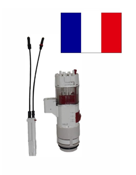 WC mechanism for concealed frame