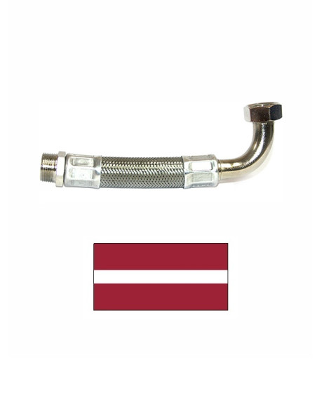 Antivibrating hose with elbow TFGN-1300, 1