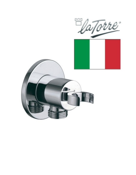Shower outlet from the wall with holder, TECH
