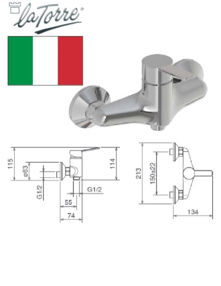 Shower faucet 42030, NEW PRO
