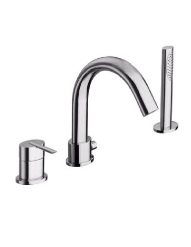 Vannas krāns 3-daļīgs 26045 C, OVALINE|Bath faucet 3-hole 26045 C, OVALINE|Смеситель для ванны 3-секционный 26045 C, OVALINE|Van