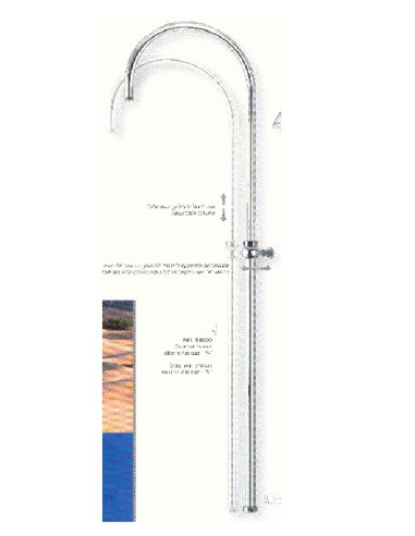 Dušas stienis 9B000,hroms, TELESCOPI