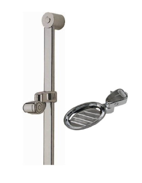 Shower rail with soap dish 15000, HROMS