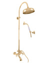 copy of Bath mixer with shower column MORAVA RETRO - Barva chrom,Rozměr 150 mm - 1