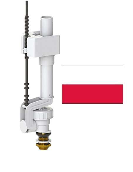 WC tvertnes uzp. meh.ap.m/v 0701053 PLM, 1/2 PLM|Toilet fill valve lower conn.0701053 PLM, 1/2 PLM|WC наливной механизм ниж.подк