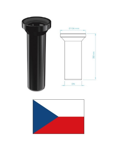 WC удлинитель трубы DN90 KP93500, DN90