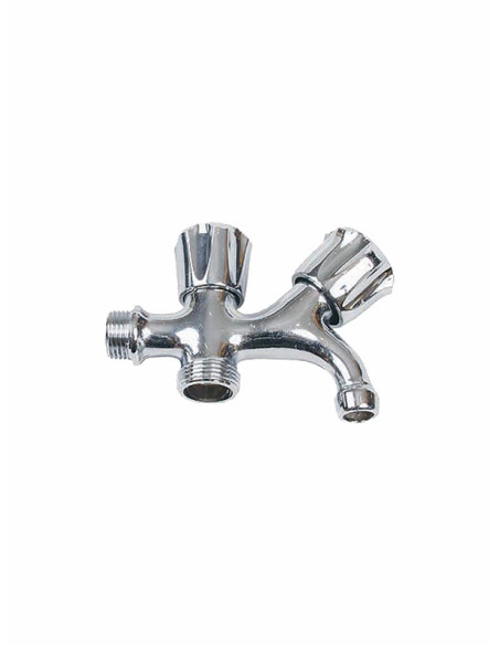 Krāns veļas mašīnai 1/2 x 3/4 682, HROMS