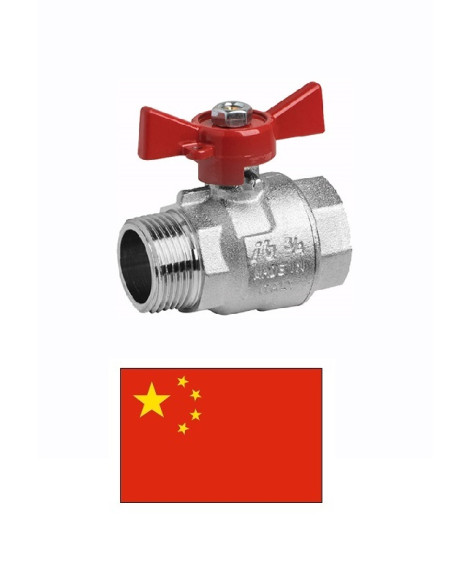 Ball valve F-M SLD1004 butterfly, 1