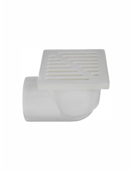 Floor drain with horiz. waste 110 61, 150X150