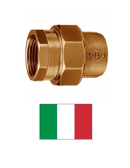 Straight conic connector F 4340G, 18X1/2