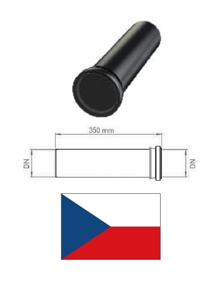 Extension WC toilet DN90 KP93510, DN90