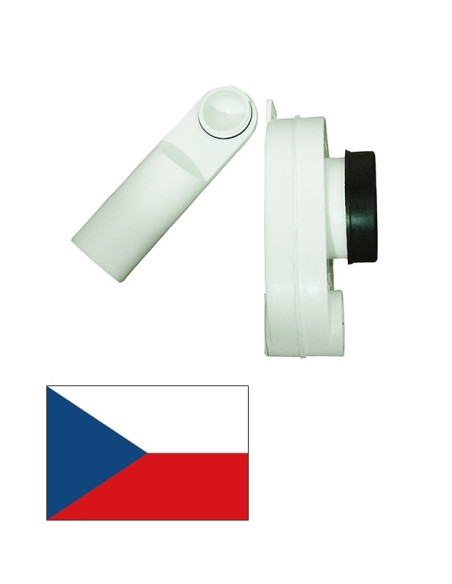 Syphon for urinal with vertical waste, 31.405.00