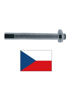 Sifona caurule ar gofru EMCR006, 1/1.4x350