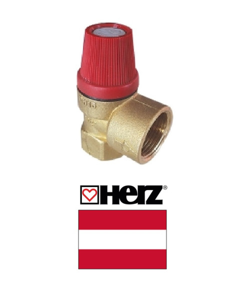 Safety valve 1/2 3bar HZ1261201, 1/2