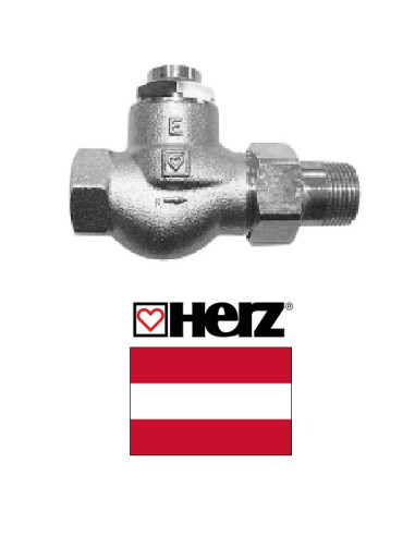 Atpakaļgaitas noslēgvārsts 1/2 1372301, HERZ-RL1E