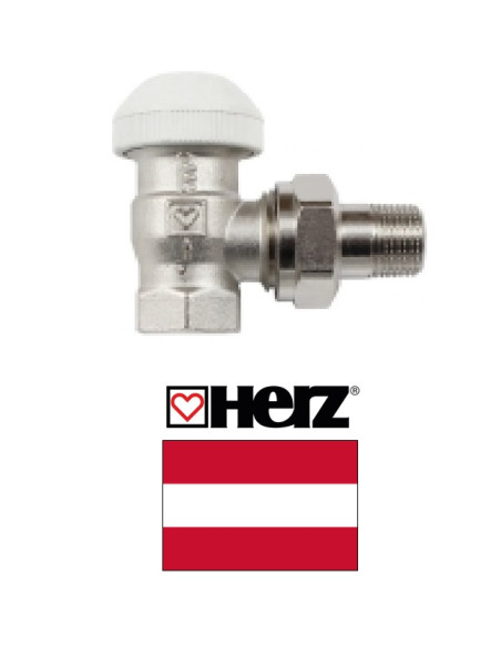 Termostaatventiil 90^ 1/2x3/4 1772437, HERZ-TS90