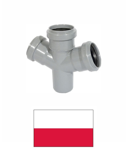 Крест канализац. DN110/110/11067^ 804, PELEKA