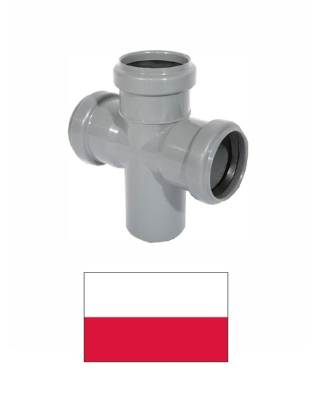 Крест канализац. DN110/50/5090^ 804, PELEKA