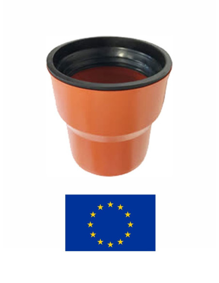 Reducer to iron with gasket DN160 861, ORANŽA