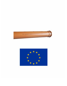 PVC extern.sewer pipe SN8 DN160/500 850, 160/500