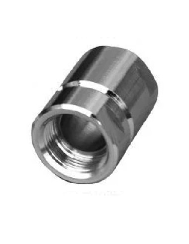 Straight conic connector for towel dryer, 1 1/4