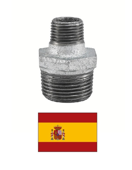Nipelis, reducēts 2*x1*, čuguns, 245 C, 2X1