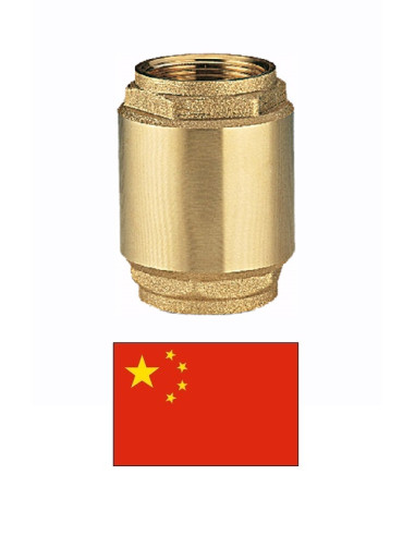 Check valve w/o strainer 1011 F metal, 3/4 F