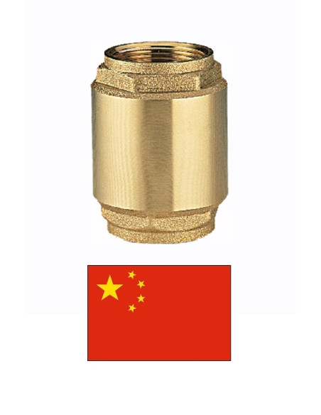 Обратный клапан без сита 1011 F метал., 3/4 F