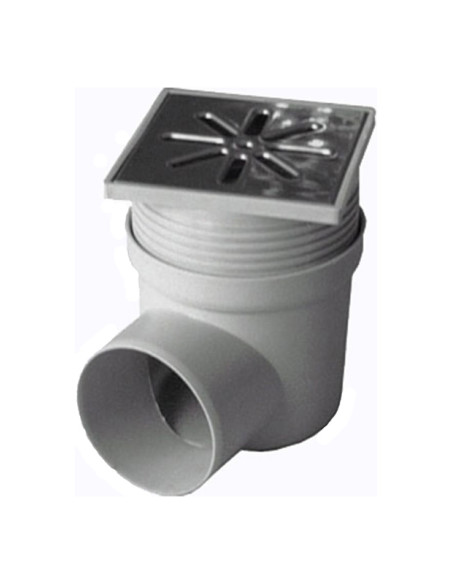 Трап горизонтальный выпуск 150х150х110, 832 HORIZ