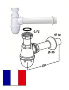 Valamusifoon koos toru, plaat 0202075, 11/2X40