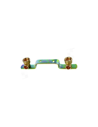 Монтажная пластина с 2 уголками прямая, 1/2X15MM