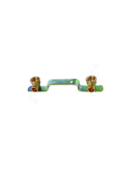 Montāžas plāksne ar 2 līkumiem, taisna, 1/2X15MM