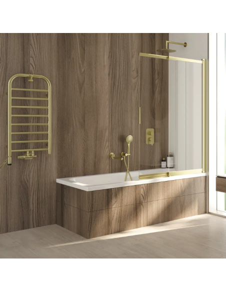 Deante Prizma Acrylic bathtub, alcove installation - 180 cm KTJ_018W - 4